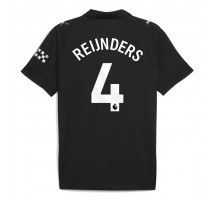 Manchester City Tijjani Reijnders #4 Koszulka Wyjazdowa 2025-26 Krótki Rękaw